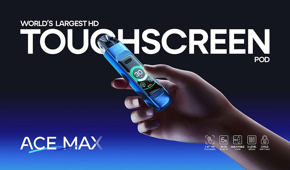 vozol ace max 2ml pod kit carbon fiber black 1751532856