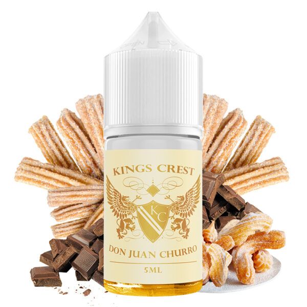 Kings_Crest_Don_Juan_Churro_5ml_Longfill_with_ingredients Kings Crest Don Juan Churro 5ml Longfill with ingredients