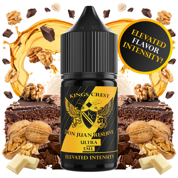 Kings_Crest_Don_Juan_Reserve_Ultra_5ml_Longfill_with_ingredients Kings Crest Don Juan Reserve Ultra 5ml Longfill with ingredients