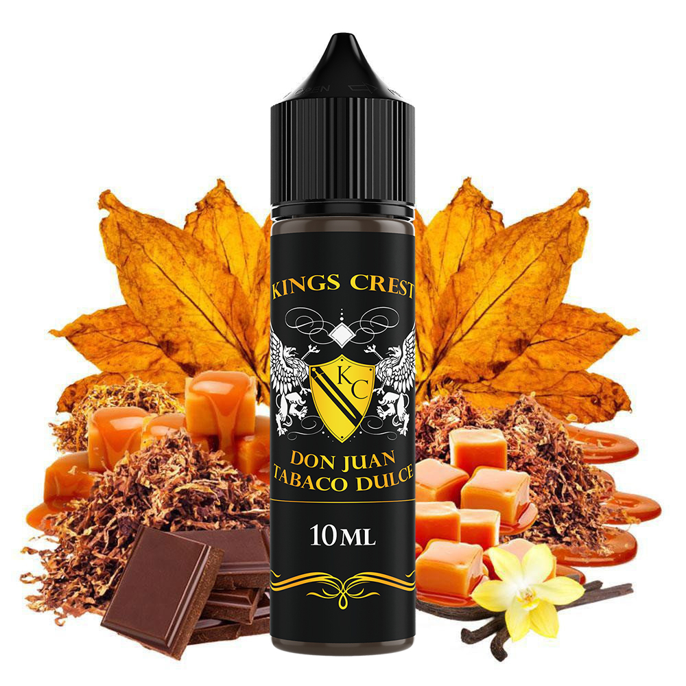 Kings Crest Don Juan Tabaco Dulce 10ml/60ml FS 3 kings crest don juan tabaco dulce 10ml 60ml flavorshot 1769425207