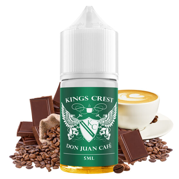 kings crest don juan cafe 5ml 10ml 20ml with ingredients