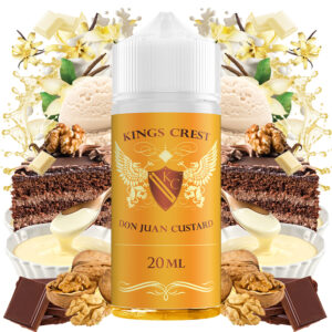 Kings Crest Don Juan Custard 20ml/120ml FS