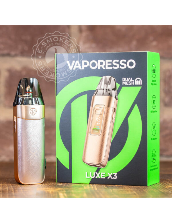 luxe x3 pod kit 2600mah 5ml by vaporesso 1