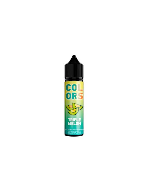 mad juice colors triple melon flavour shot 12 60ml
