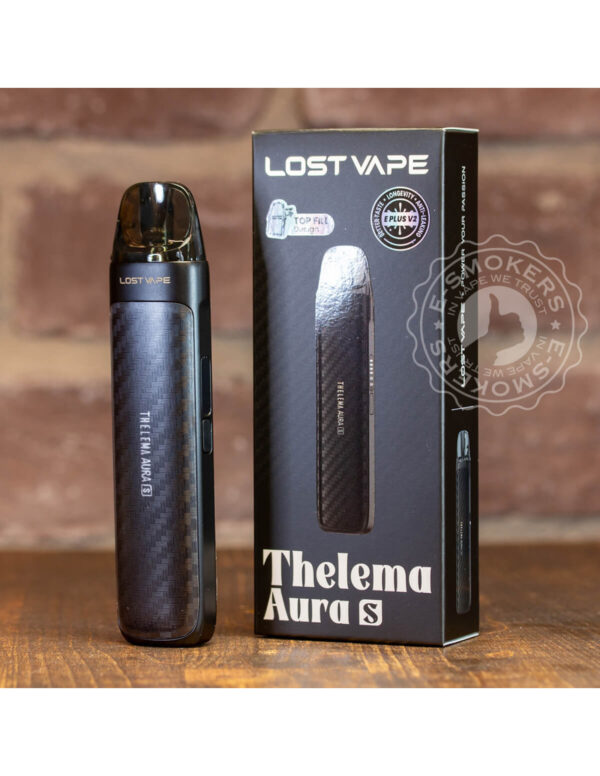 thelema aura s pod kit 1600mah by lost vape