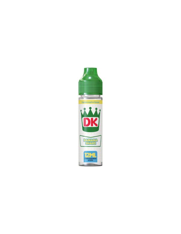dk banana shake flavour shot 12 60ml
