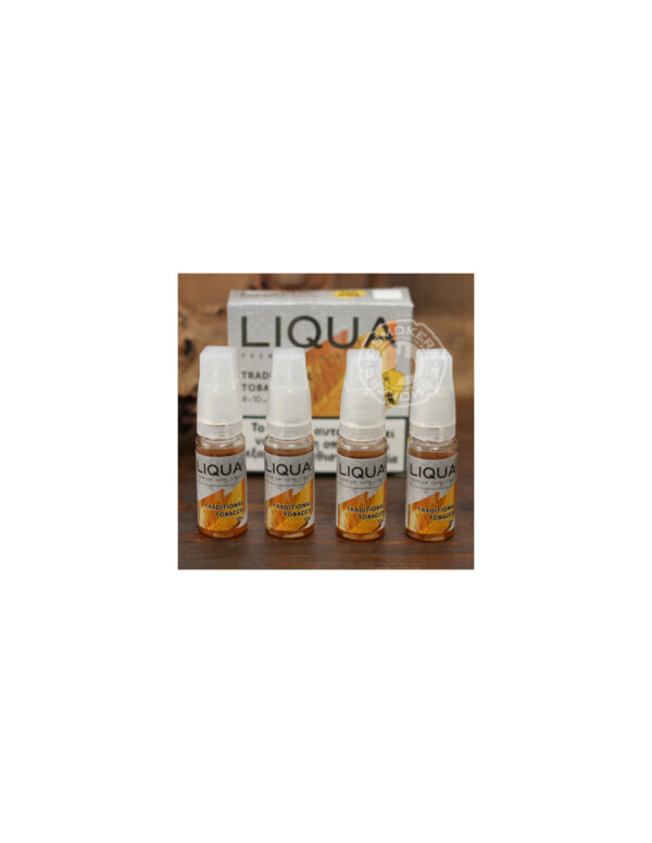 liqua new traditional tobacco 4x10ml