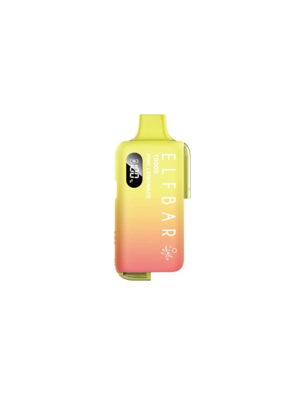 elfbar eb10000 refillable device pink lemonade 2ml 20mg