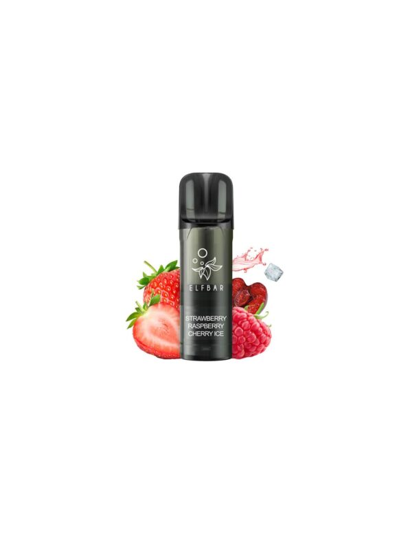 elfbar elfa pro v2 prefilled pod strawberry raspberry cherry ice 2ml 20mg